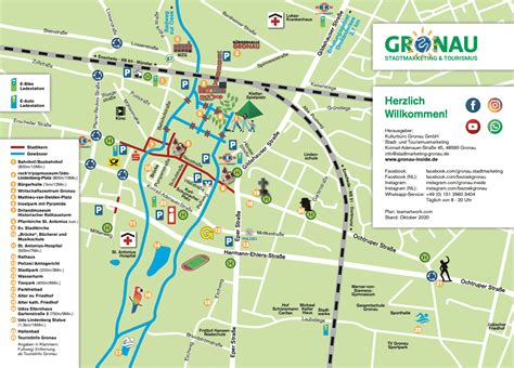 Heerweg, Gronau/Westfalen Stadtplan .